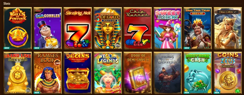 Online výherní automaty AmunRa